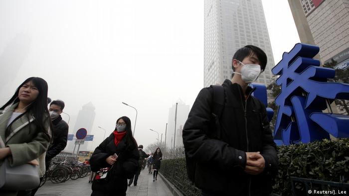 China Smog in Peking (Reuters/J. Lee)