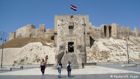Το φρούριο του Χαλεπίου είναι ένα από τα μεγαλύτερα και παλαιότερα αρχαία φρούρια στον κόσμο. Μέχρι την έναρξη του αιματηρού εμφυλίου αποτελούσε πόλο έλξης τουριστών.