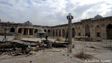 Syrien Aleppo Vorher-Nachher: Moschee Umayyad - nachher (2016) (Reuters/O. Sanadiki)