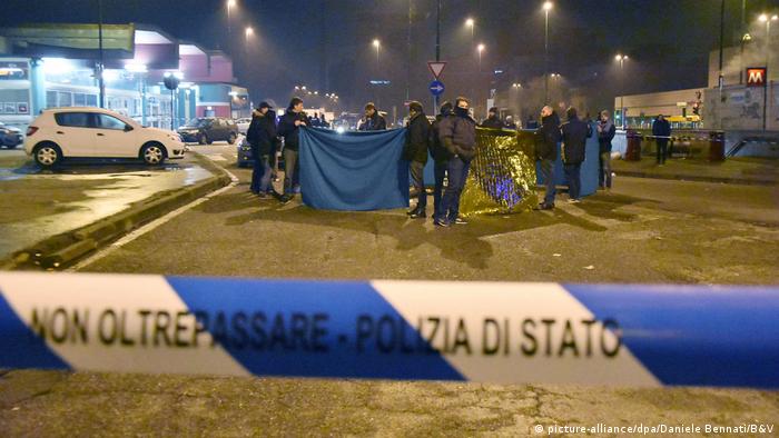 Italien Mutmaßlicher Berliner Attentäter in Mailand getötet (picture-alliance/dpa/Daniele Bennati/B&V)