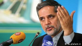 Seyyed Hossein Naghavi Hosseini, Sprecher des Ausschusses für nationale sicherheit und außenpolitik im iranischen Parlament (fa.alalam.ir)