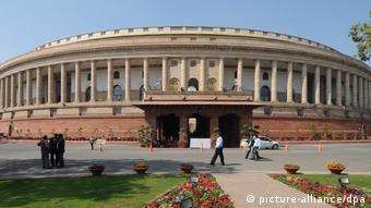 Indien - Parlament in Neu Dehli (picture-alliance/dpa)