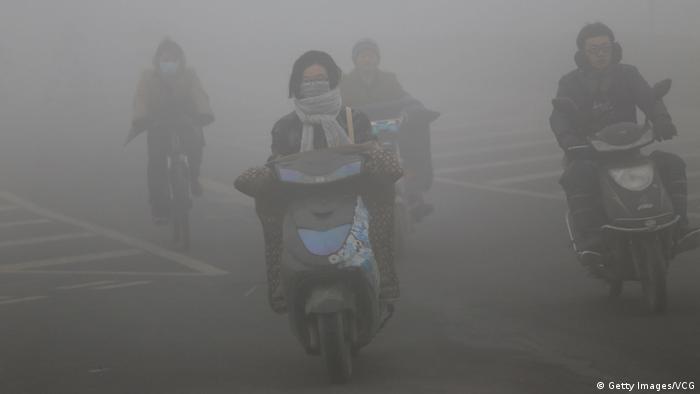 Не, тази снимка не е от Европа. Но няма как в тази снимкова галерия да не споменем Китай - страната с най-замърсения въздух в света. 