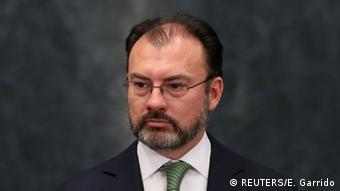 El nuevo secretario de Relaciones Exteriores de México, Luis Videgaray.
