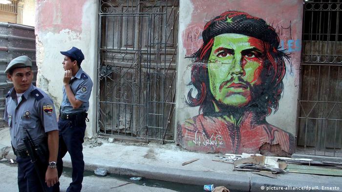 Граффити Че Гевары в Гаване