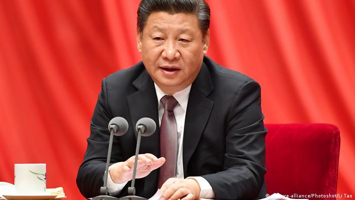 China Peking Präsident Xi Jinping (picture-alliance/Photoshot/Li Tao)