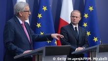 Malta Beginn EU-Ratspräsidentschaft - Juncker & Muscat in Valletta