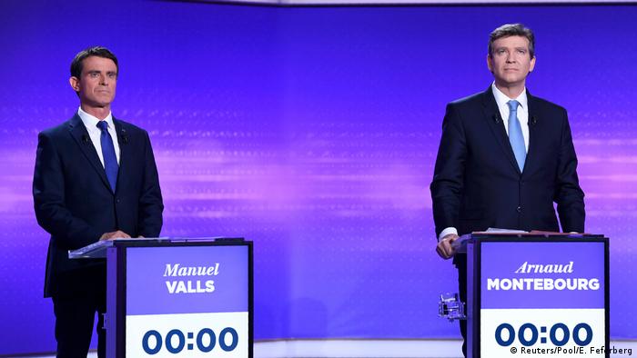 Frankreich | Präsidentschaftswahl | TV-Debatte (Reuters/Pool/E. Feferberg)
