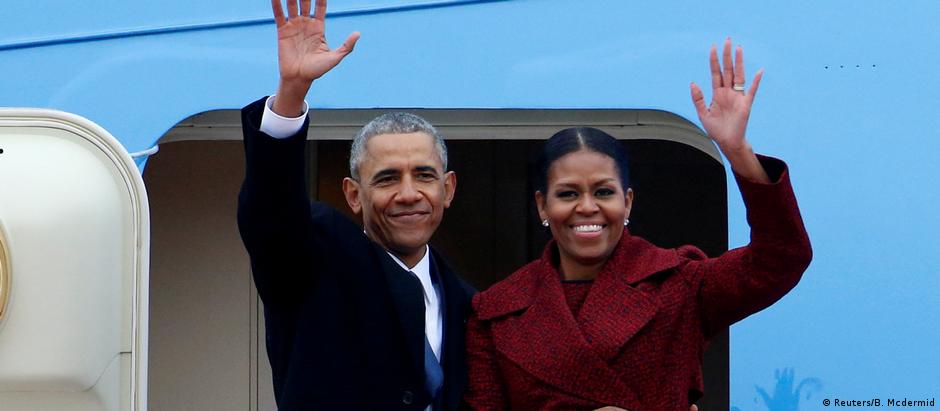 Barack e Michelle Obama despediram-se da Casa Branca em janeiro de 2017