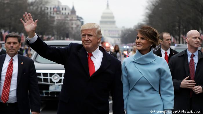 Washington Amtseinführung Trump Parade (Picture-Alliance/AP Photo/E. Vucci)