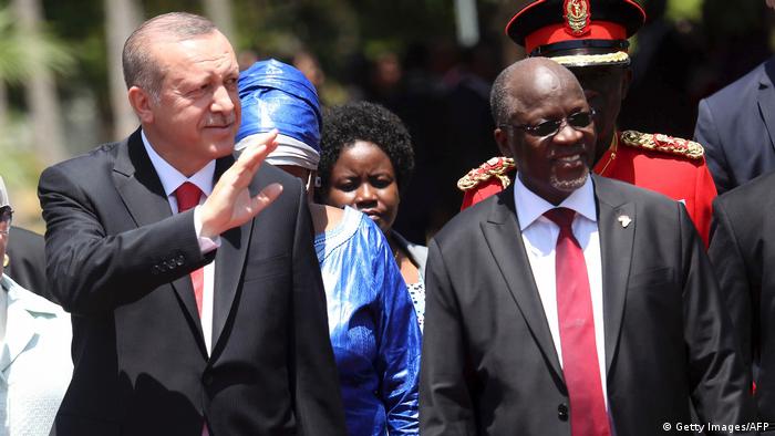 Afrikareise Erdogan in Tansania (Getty Images/AFP)