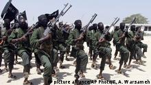 Somalia Al-Shabaab Kämpfer