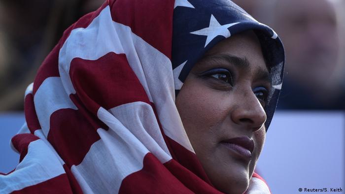 USA Amerika protestiert gegen den Einreiseverbot für Muslime (Reuters/S. Keith)