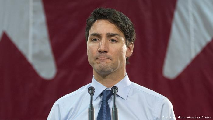 Kanada Weltweites Entsetzen nach Anschlag auf Moschee in Kanada Justin Trudeau (picture alliance/empics/A. Wyld)