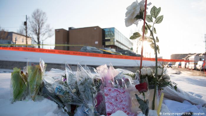 Kanada Trauer nach Anschlag auf Moschee in Quebec (Getty Images/AFP/A. Vaughan)