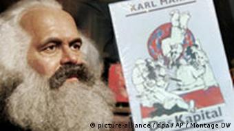 Das Kapital von Karl Marx wird wieder häufiger gekauft (picture-alliance / dpa / AP / Montage DW)
