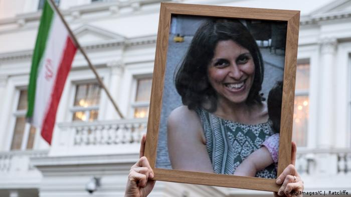 Großbritannien Mahnwache für britisch-iranische Mutter Nazanin Zaghari-Ratcliffe (Getty Images/C.J. Ratcliffe)