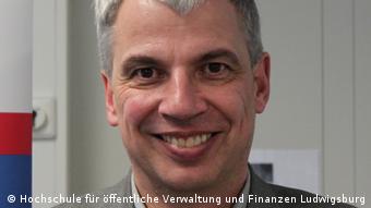 Prof. Oliver Sievering von der Hochschule für öffentliche Verwaltung und Finanzen Ludwigsburg (Hochschule für öffentliche Verwaltung und Finanzen Ludwigsburg)