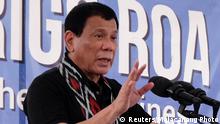 Philippinen Präsident Rodrigo Duterte 