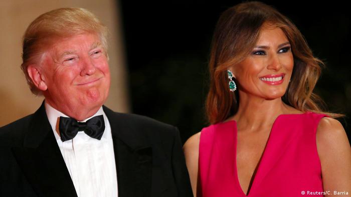 USA Präsident Donald Trump und First Lady Melania | 60th Annual Red Cross Gala (Reuters/C. Barria)