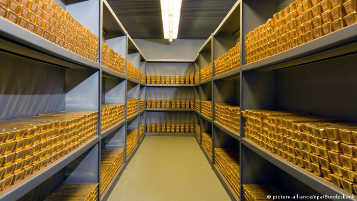 Хранилище золота во Франкфурте-на-Майне