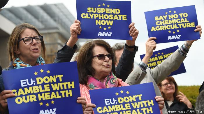 Belgien Proteste gegen Glyphosat (Getty Images/AFP/J. Thys)
