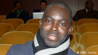 Guinea Bissau - Miguel de Barros Aktivist (DW/J. Carlos)