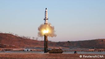 Nordkorea Raketentest Pukguksong-2 (Reuters/KCNA)