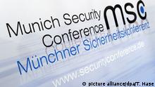 Das Logo der Münchner Sicherheitskonferenz