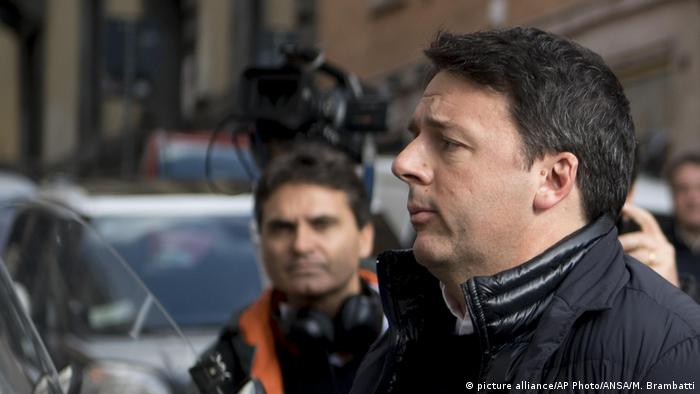 Italien Matteo Renzi (picture alliance/AP Photo/ANSA/M. Brambatti)