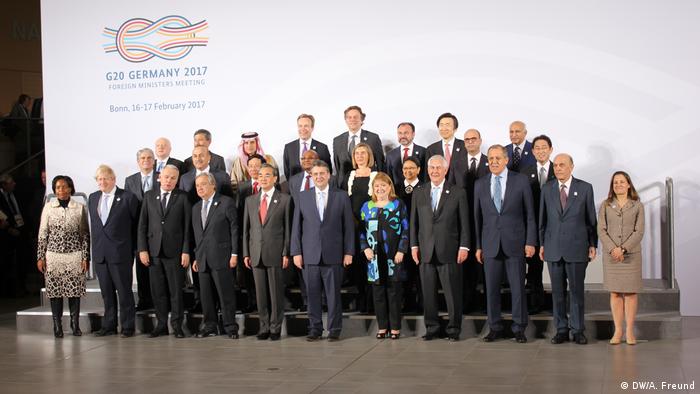 Deutschland G 20 Außenministertreffen in Bonn (DW/A. Freund)