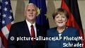 Deutschland Münchner Sicherheitskonferenz 2017 Pence und Merkel (picture-alliance/AP Photo/M. Schrader)