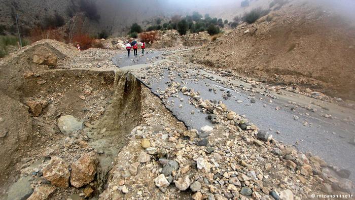 Iran Hochwasser in Fars Provinzen (mizanonline.ir)