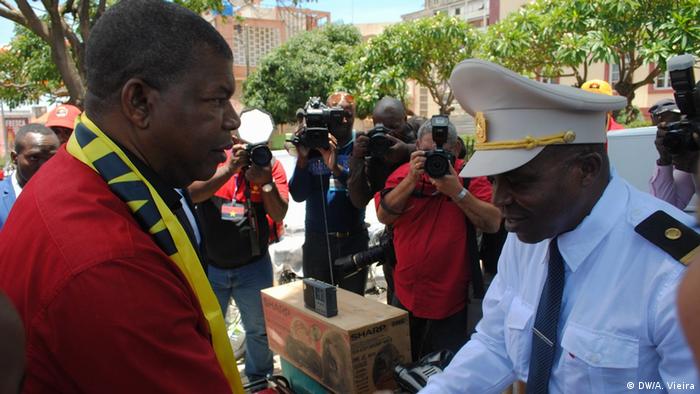 Angola | Präsentation MPLA Präsidentschaftskandidat (DW/A. Vieira)