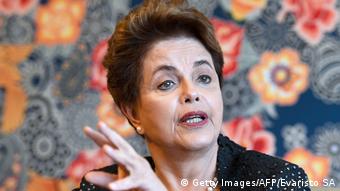 La expresidenta Dilma Rousseff. 
