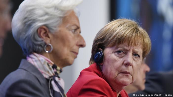 Deutschland Merkel und Lagarde (picture-alliance/dpa/R. Jensen)