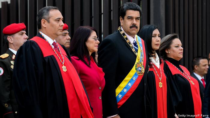 Venezuela Nicolas Maduro Maikel Moreno (Getty Images/F.Parra)