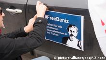 Autokros für inhaftierten Journalisten Deniz Yücel 