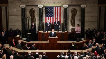 USA Donald Trump vor dem US-Kongress in Washington (Getty Images/C. Somodevilla)