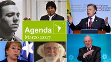 Agenda Marzo 2017 spanisch