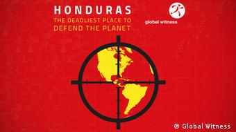 Campaña del informe de Global Witness sobre los activistas en Honduras. 