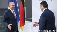 Deutschland Türkei Beziehungen Gabriel und Cavusoglu G20 Treffen