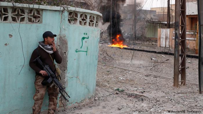 Irak Kämpfe gegen IS in Mossul (Reuters/G. Tomasevic)