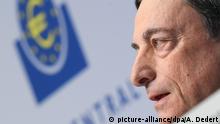 Deutschland EZB PK in Frankfurt Mario Draghi