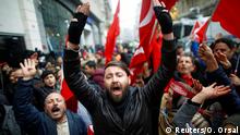 Türkei Niederländisches Konsulat in Istanbul - Protest