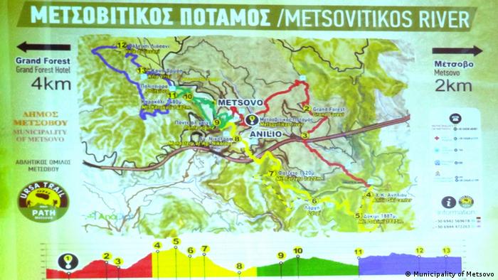 Griechenland Ursa Trail (Municipality of Metsovo)