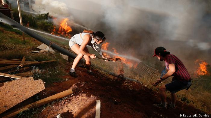 Chile Waldbrände in Vina del Mar (Reuters/R. Garrido)