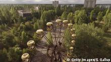 Ukraine Riesenrad in Tschernobyl