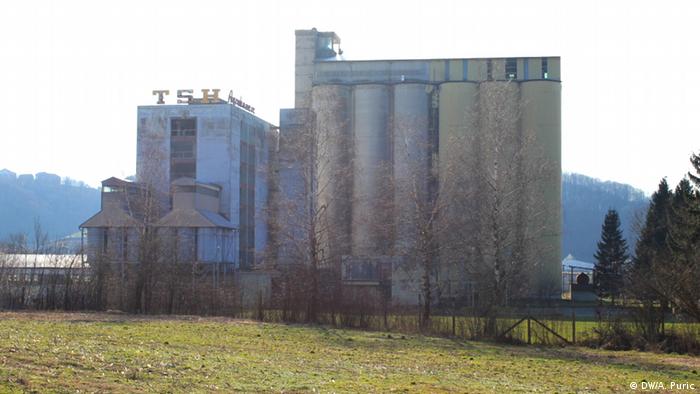 Bosnien Herzegowina Agrokomerc Verkauf Viehfutter-Fabrik in Velika Kladusa (DW/A. Puric)