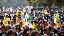 Chile Proteste für ein besseres Rentensystem